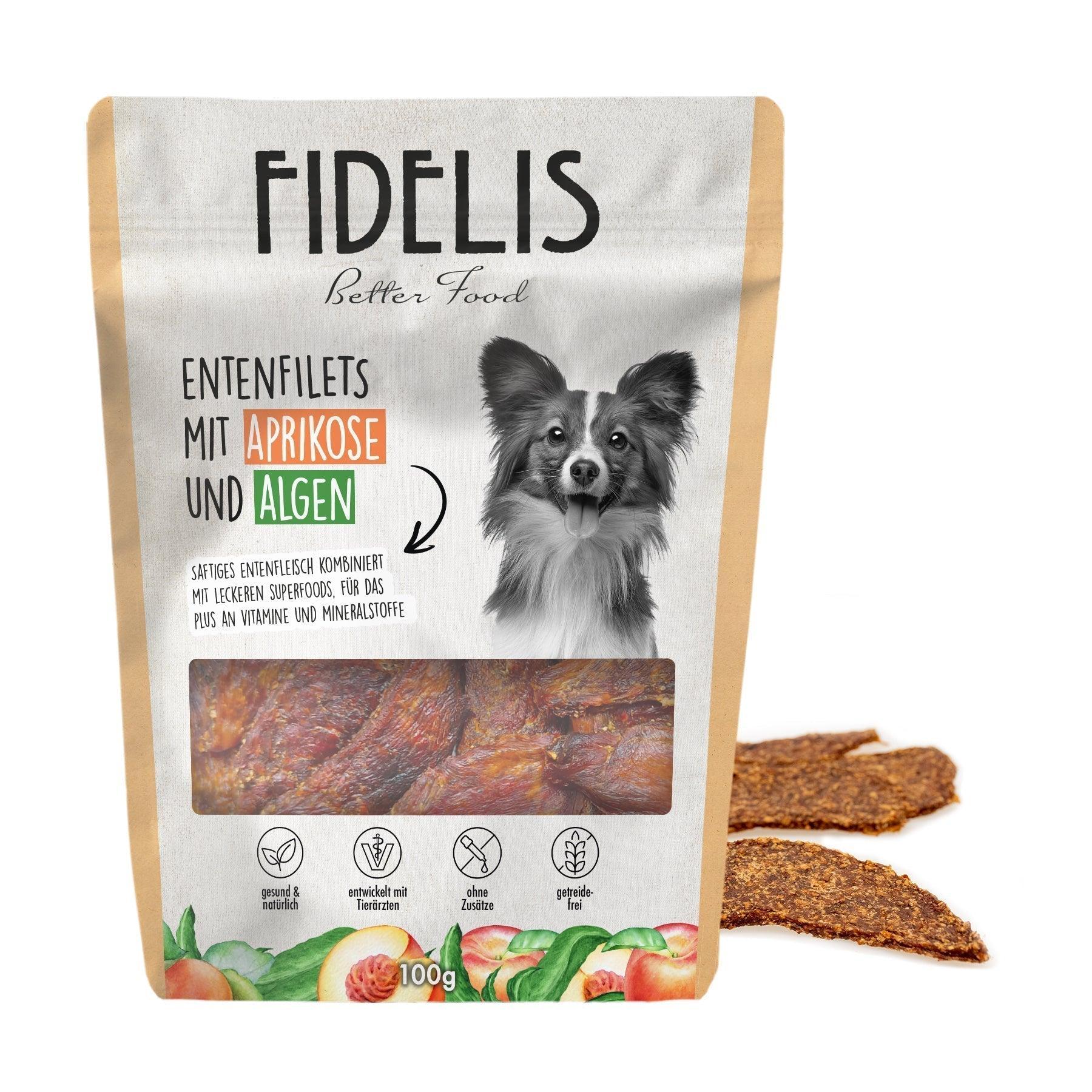 Entenfilets mit Alge und Aprikose (100g)