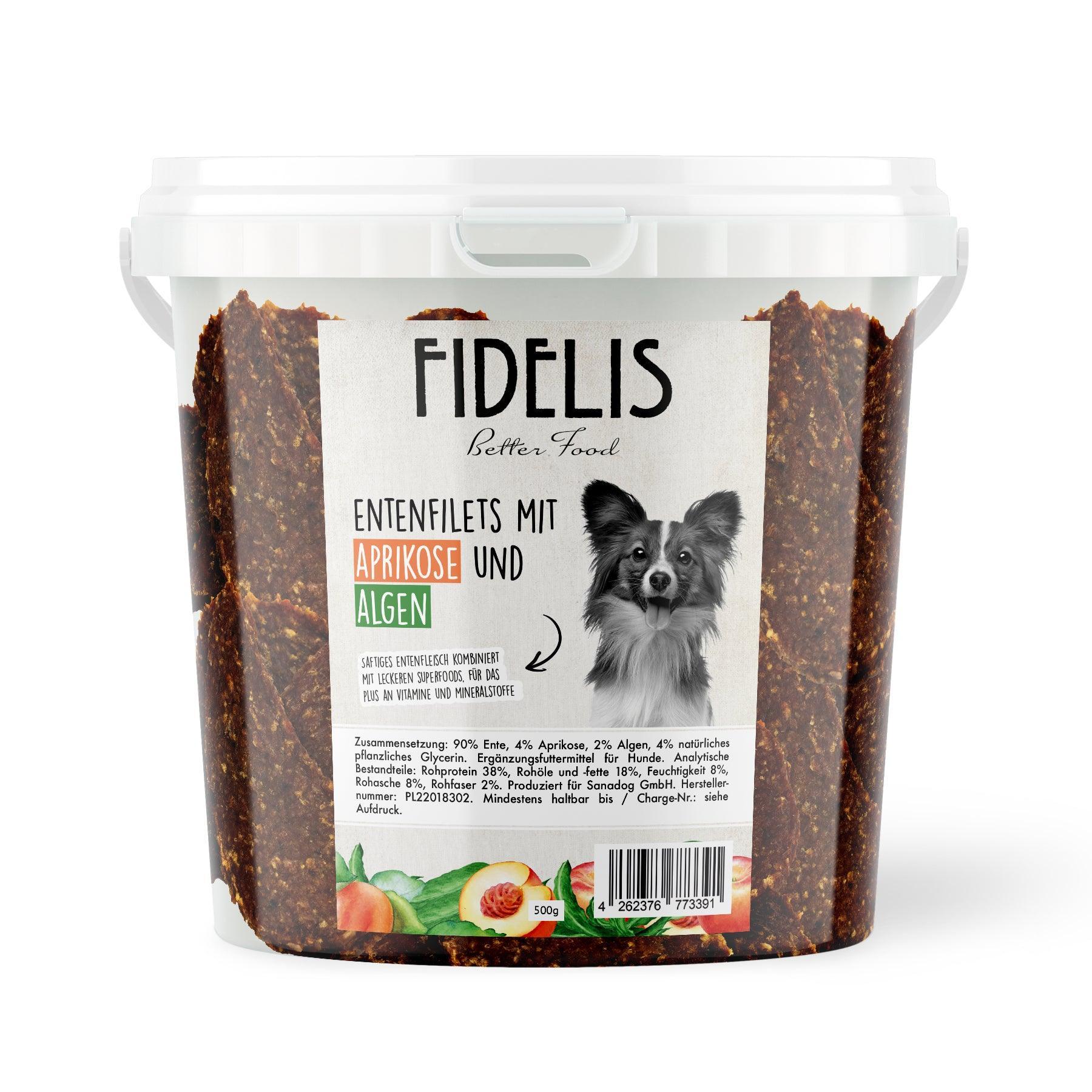 Entenfilets mit Alge und Aprikose (500g-Eimer)