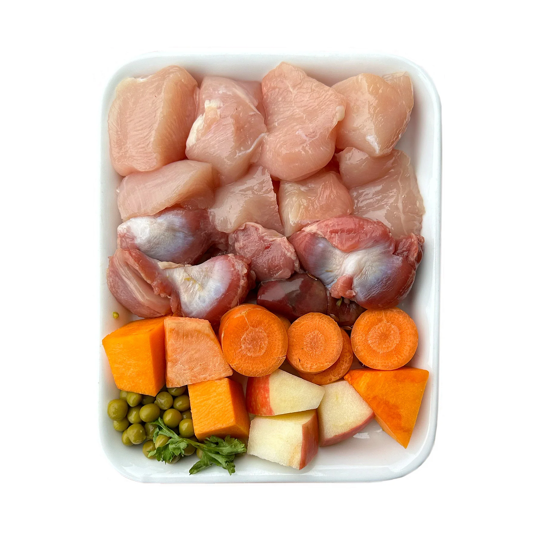 Huhn mit Reis, Zucchini und Mango (500g) gefroren - Image 5
