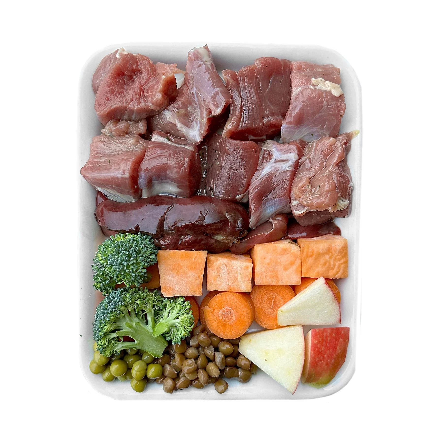 Lamm mit Süßkartoffel, Apfel und Linsen (500g) gefroren - Image 5