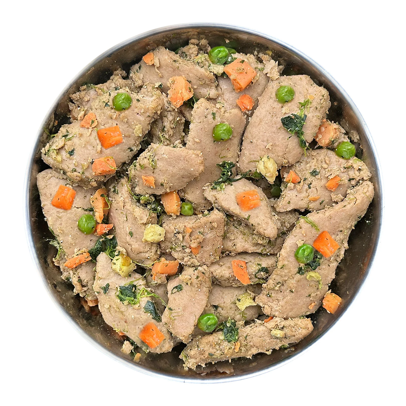 Pute mit Süßkartoffel, Erbsen und Spinat (500g) gefroren - Image 2