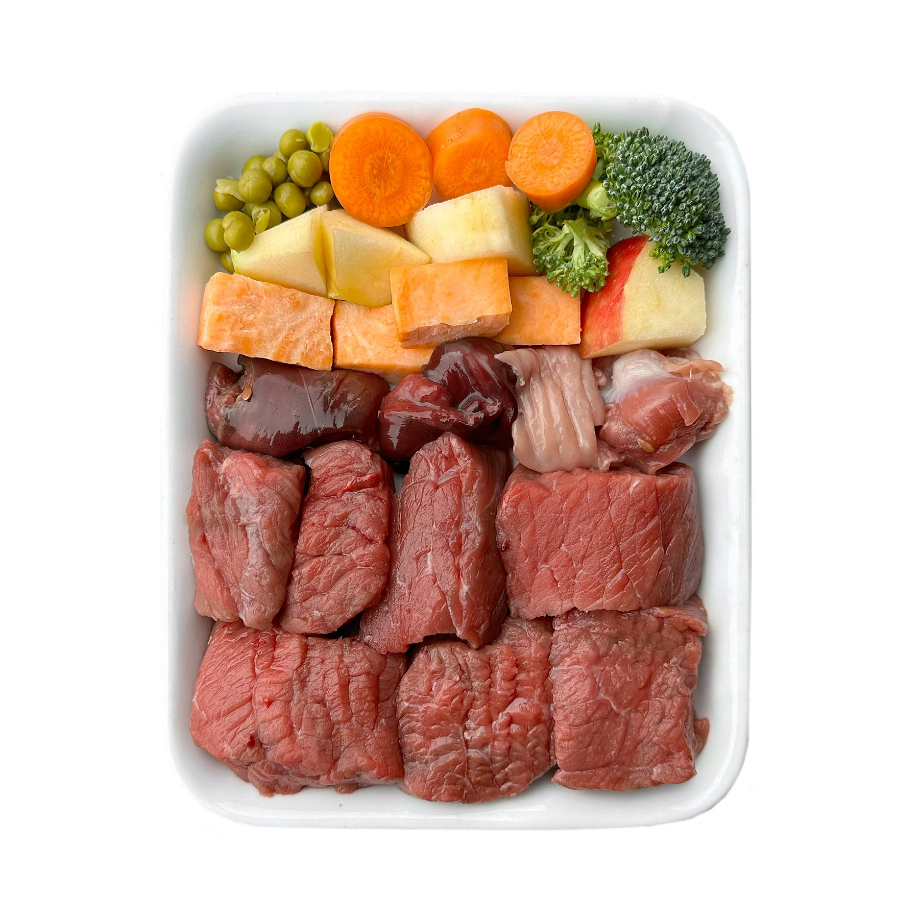 Rind mit Süßkartoffel, Apfel und Brokkoli (500g) gefroren - Image 5
