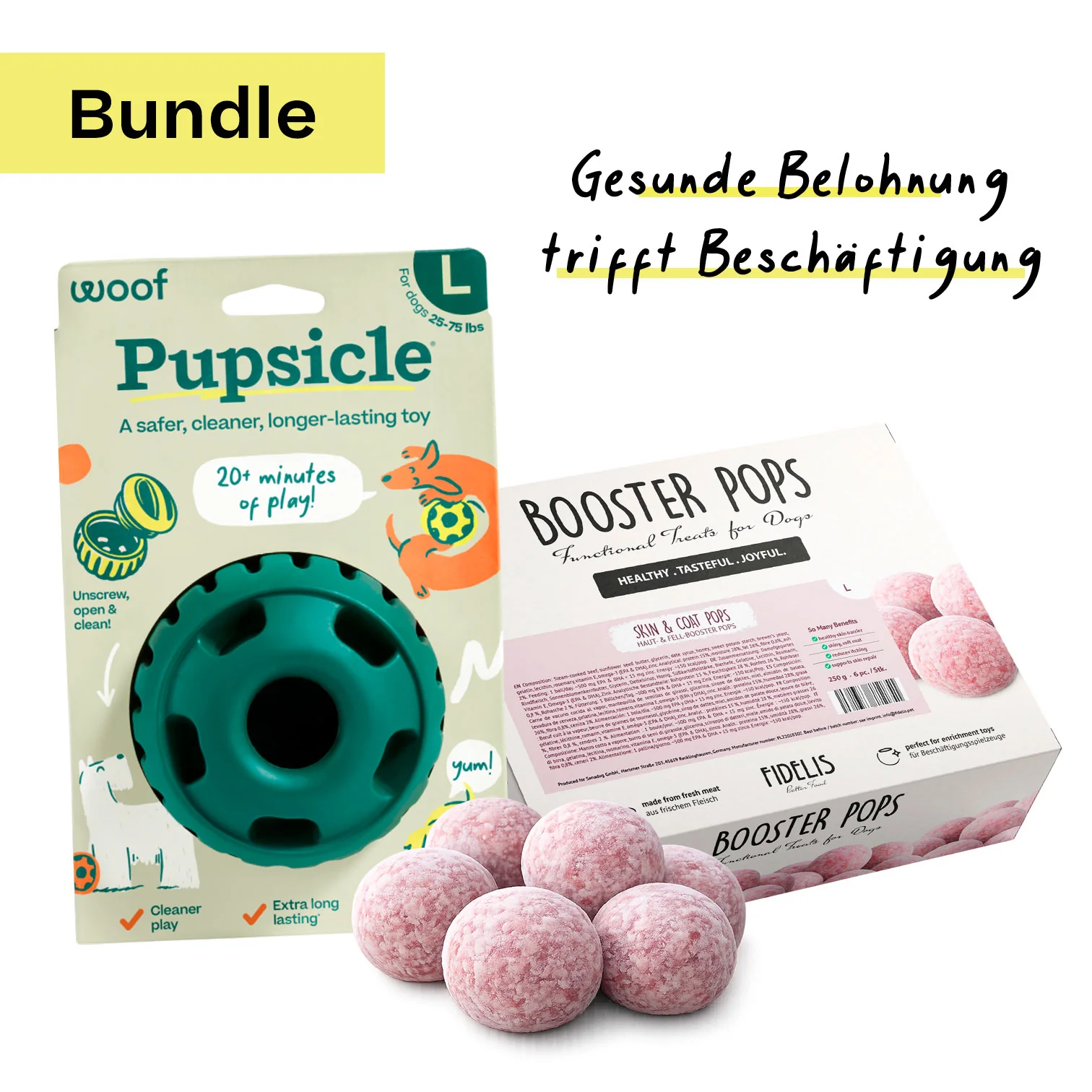 Haut- & Fell-Booster Pops Bundle 1