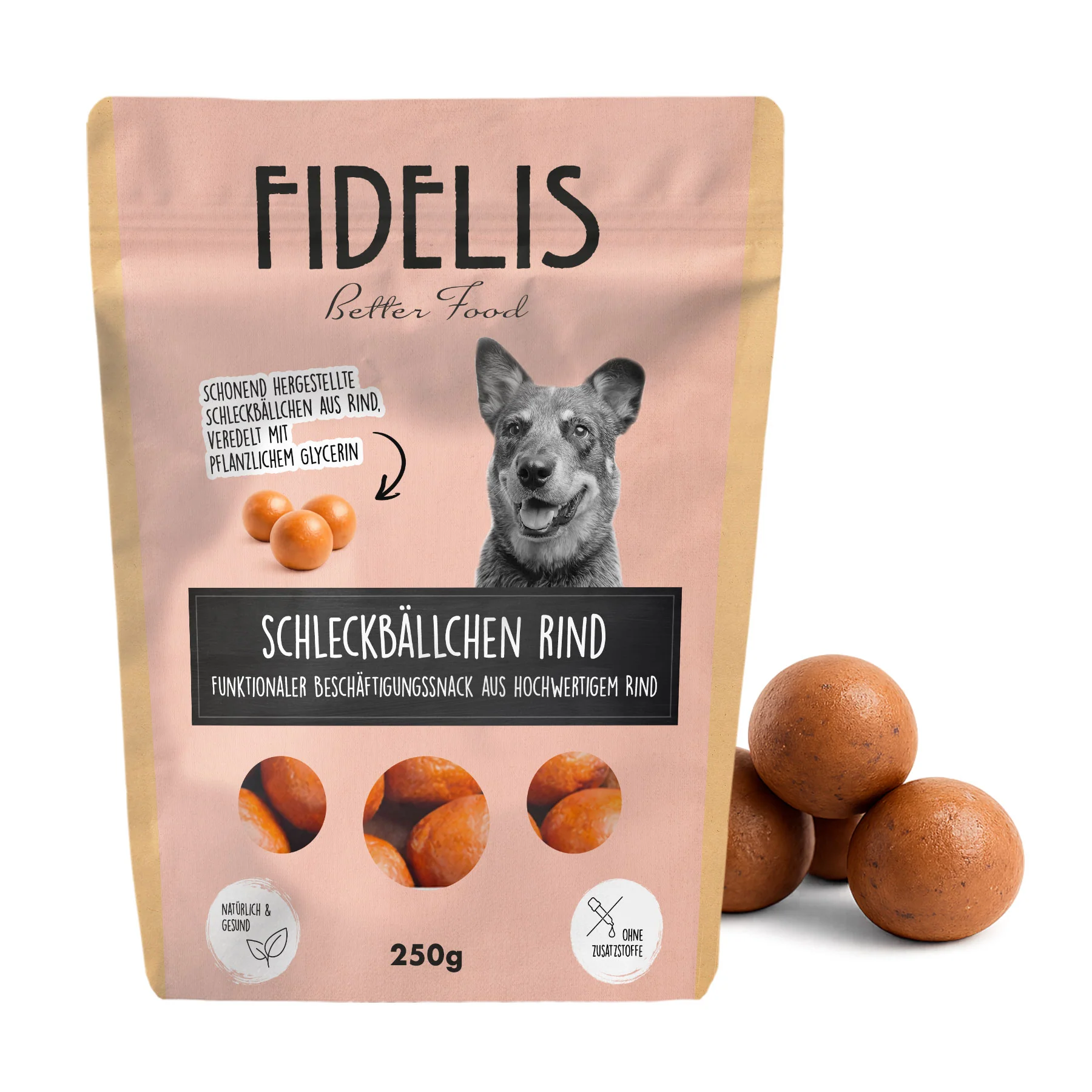Schleckbällchen mit Rind (Lick Pops)