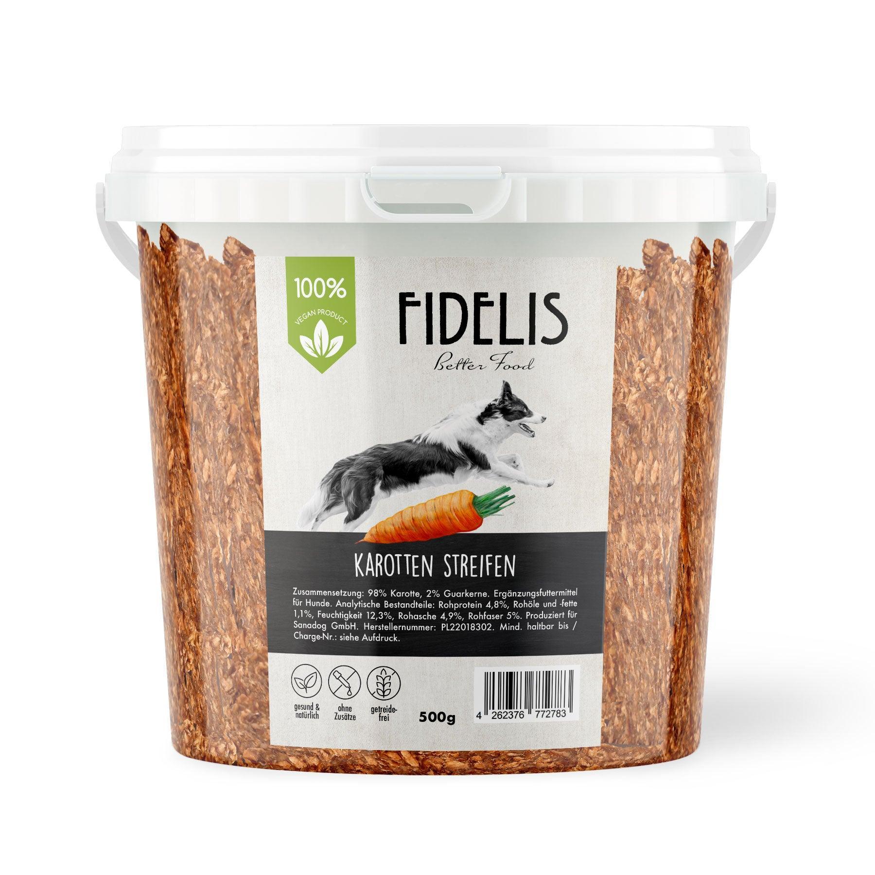 Veggie Streifen Karotte (500g-Eimer)