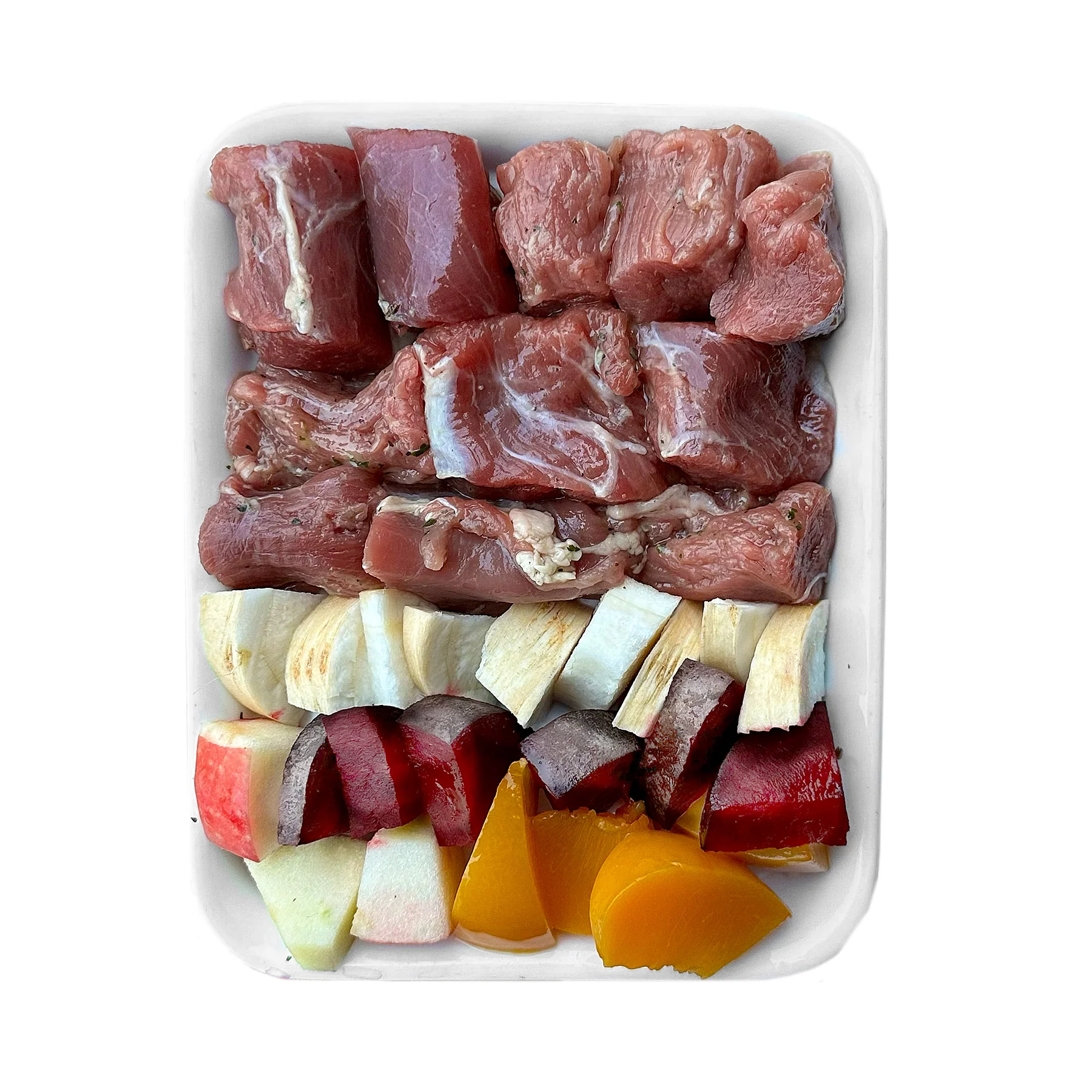 Ziege mit Maniok, Karotten und Pfirsich (500g) gefroren - Image 5